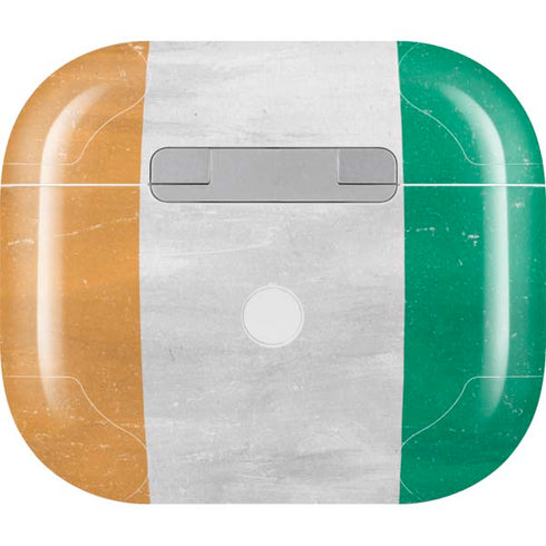 Ivory Coast Flag Distressed Apple AirPods (3rd Gen 2021) Skin